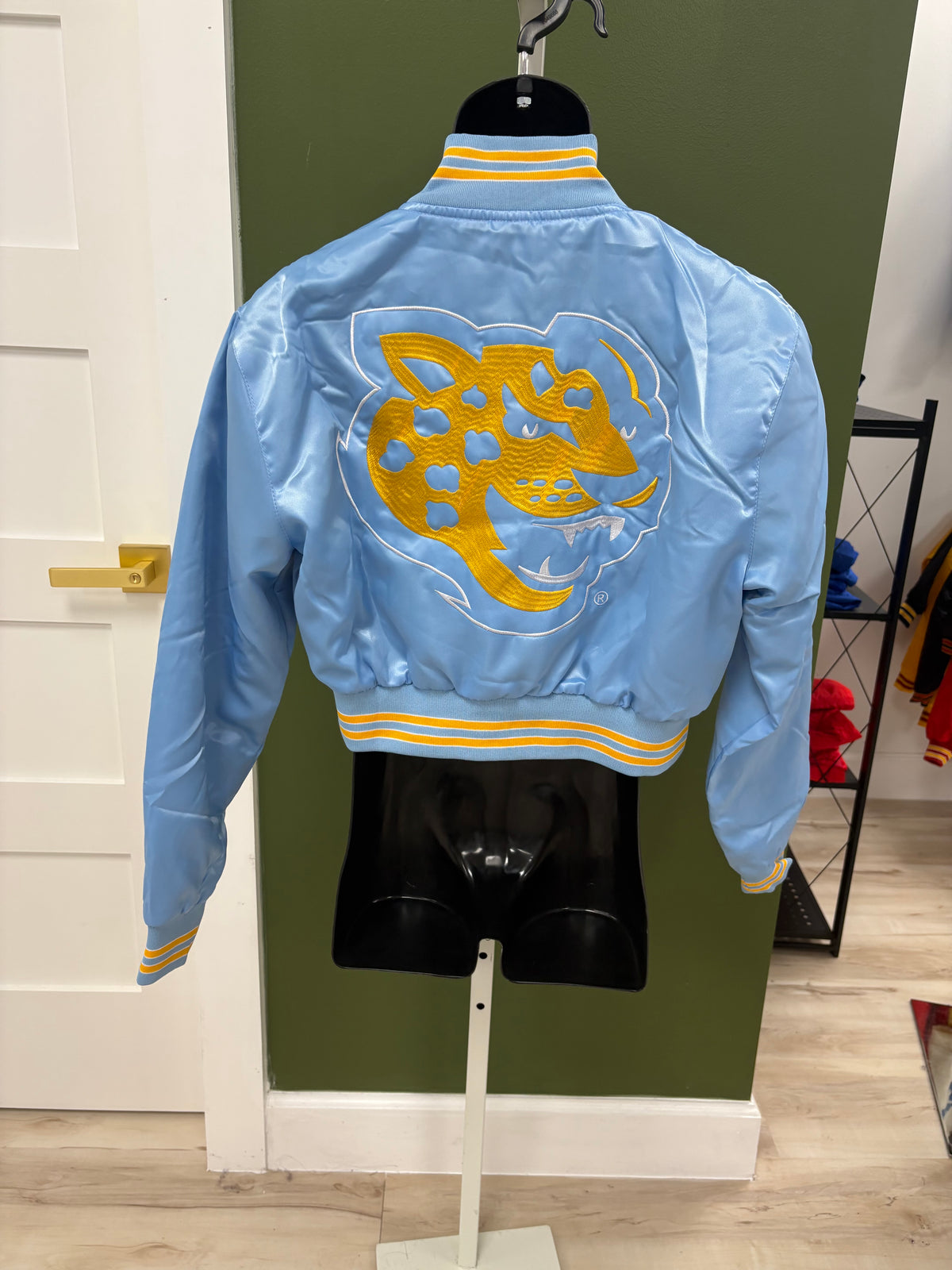 Southern University Crop Bomber Jacket