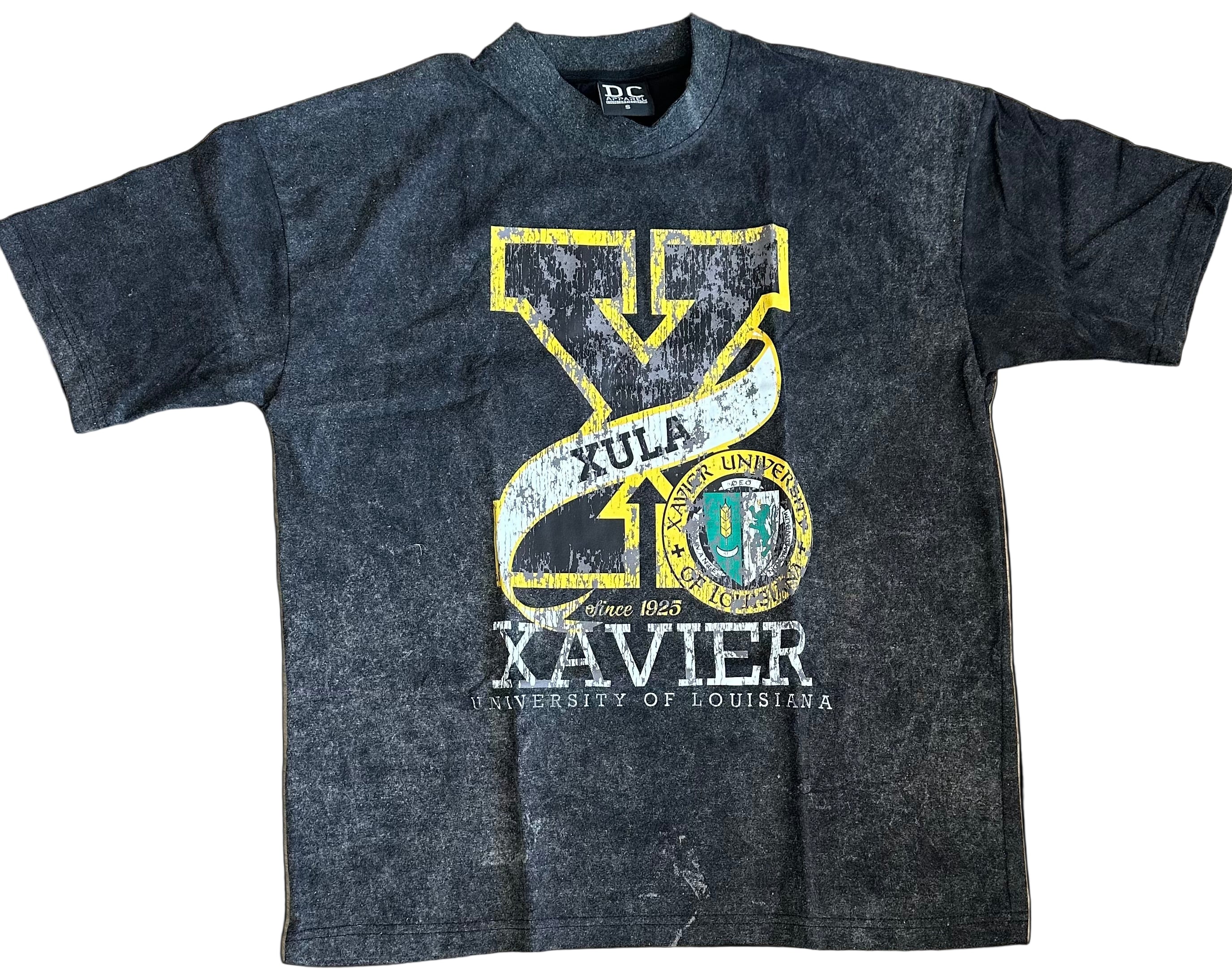 Xavier University Acid Wash T-Shirt | XULA HBCU Tee | DC Apparel
