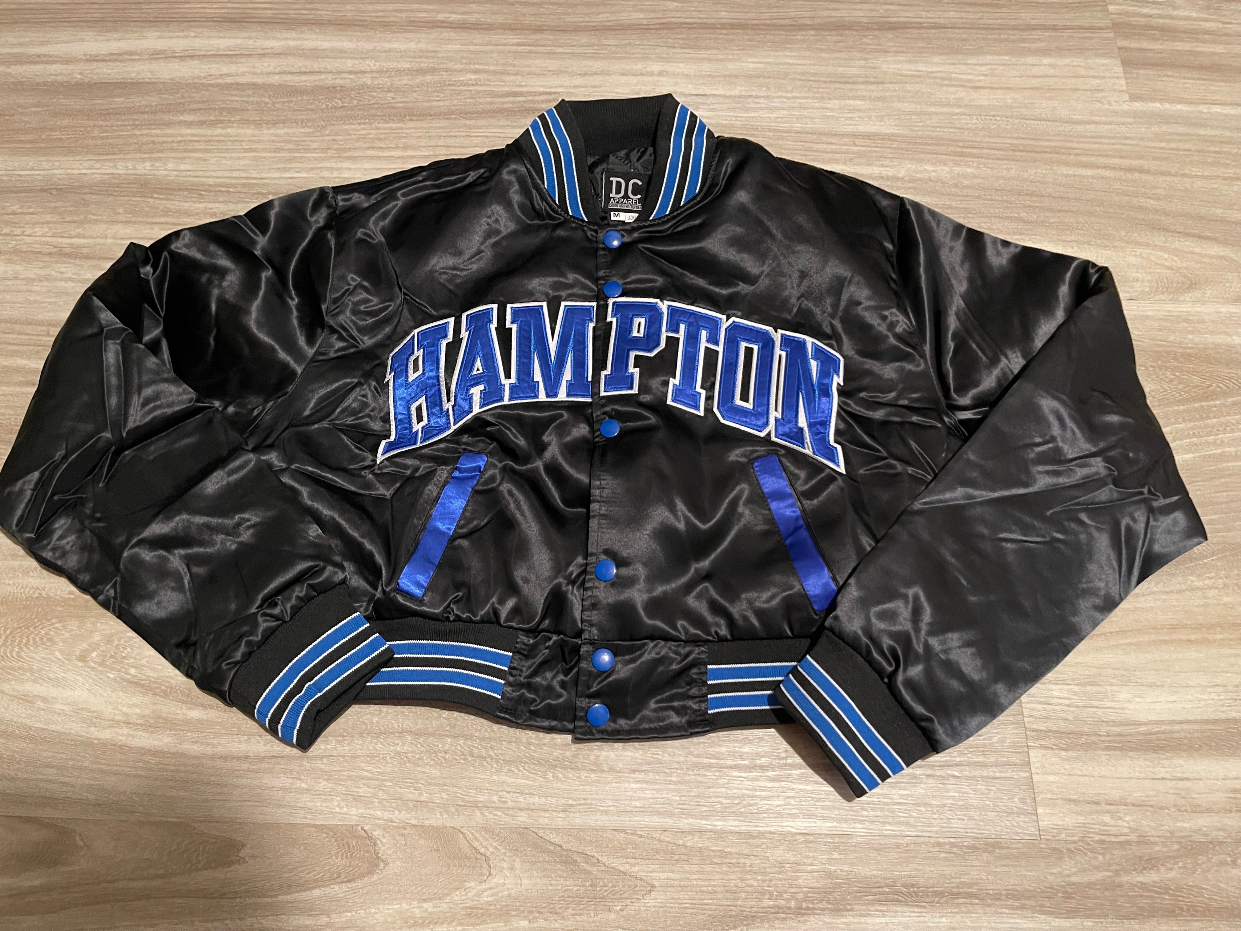 Crop Hampton Bomber Jacket