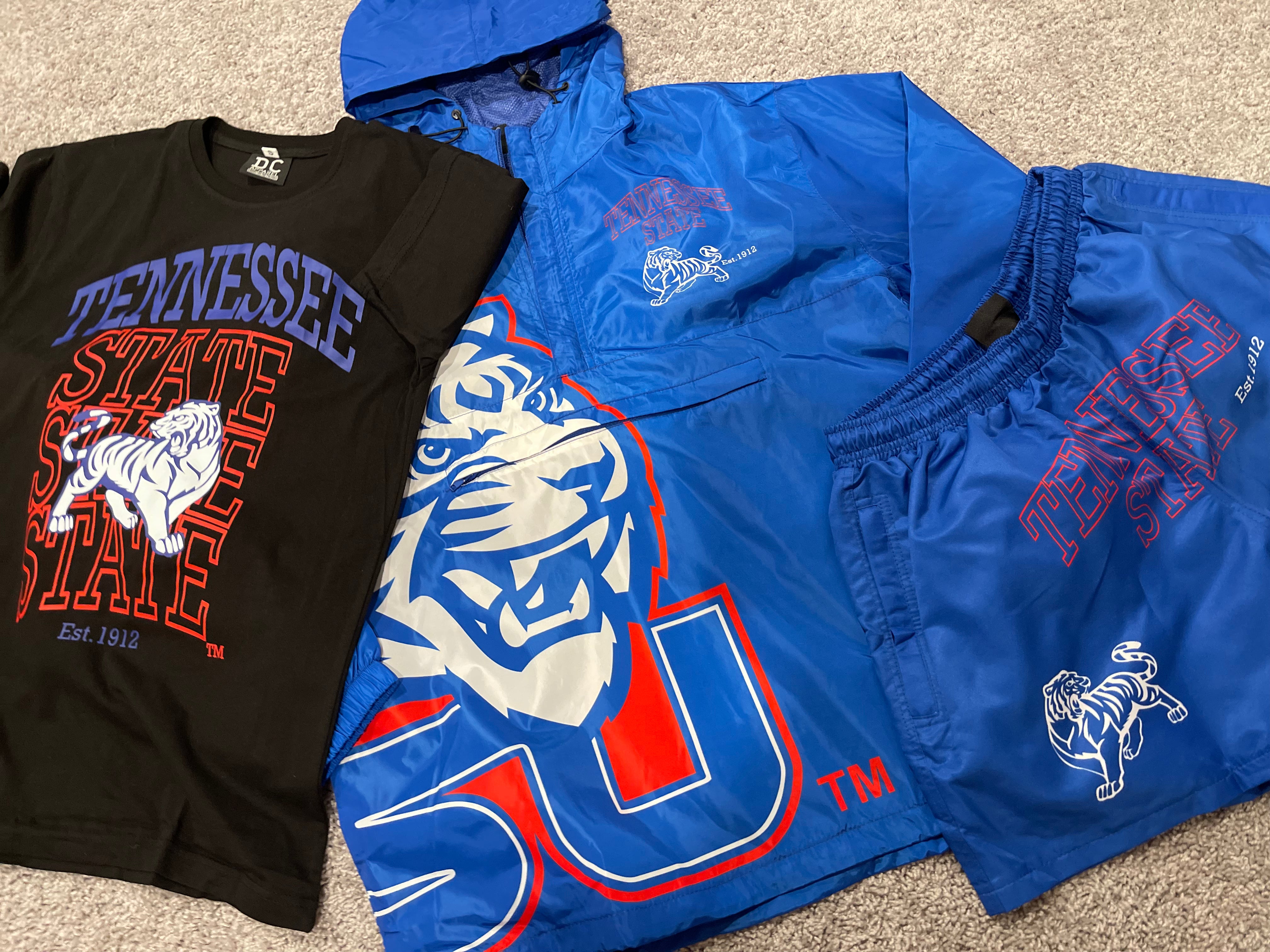 Tennessee State Tiger Windbreaker Hoodie