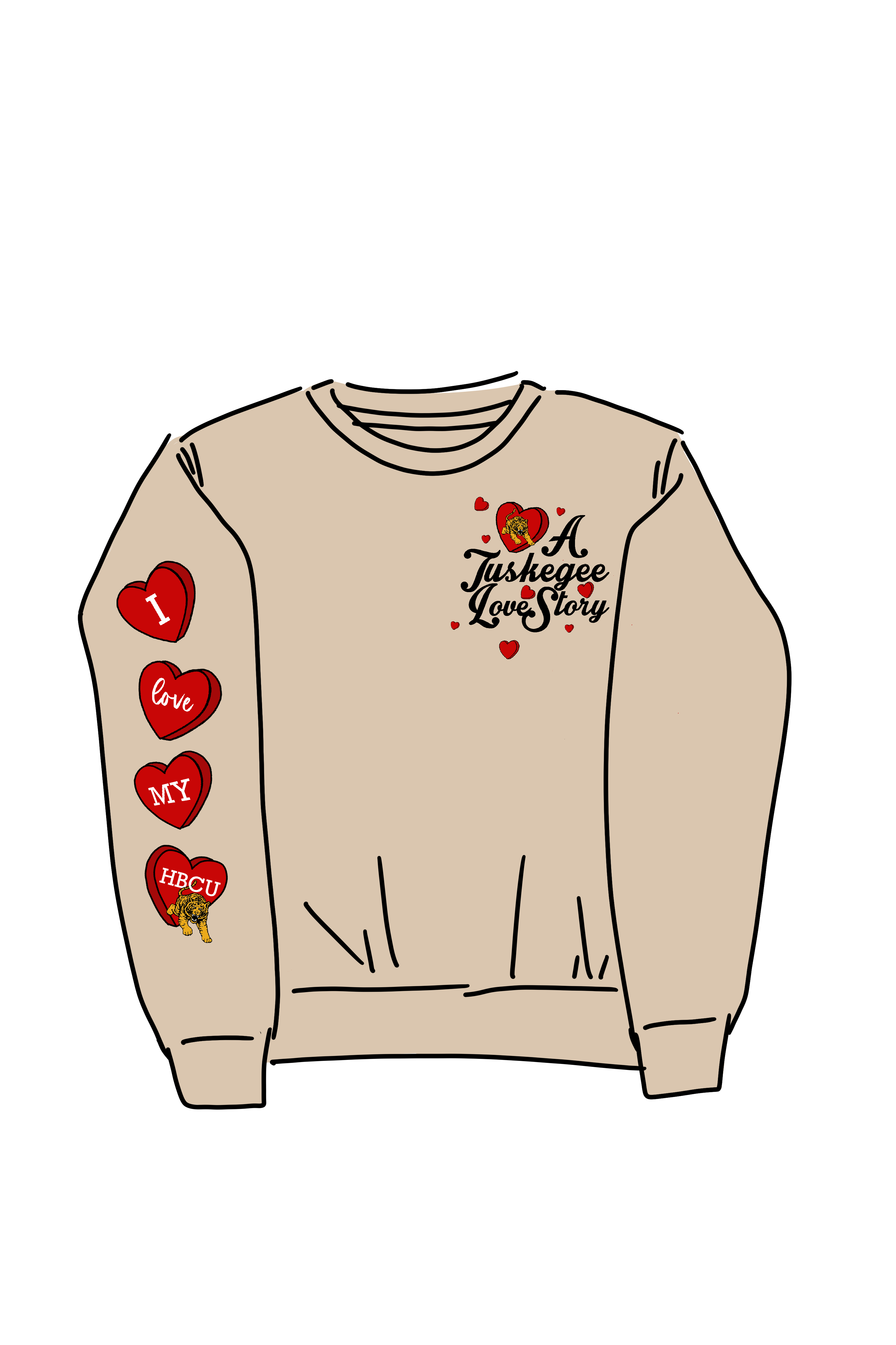A Tuskegee Love Story Sweatshirt