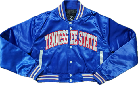 Crop Tennessee State  Bomber Jacket