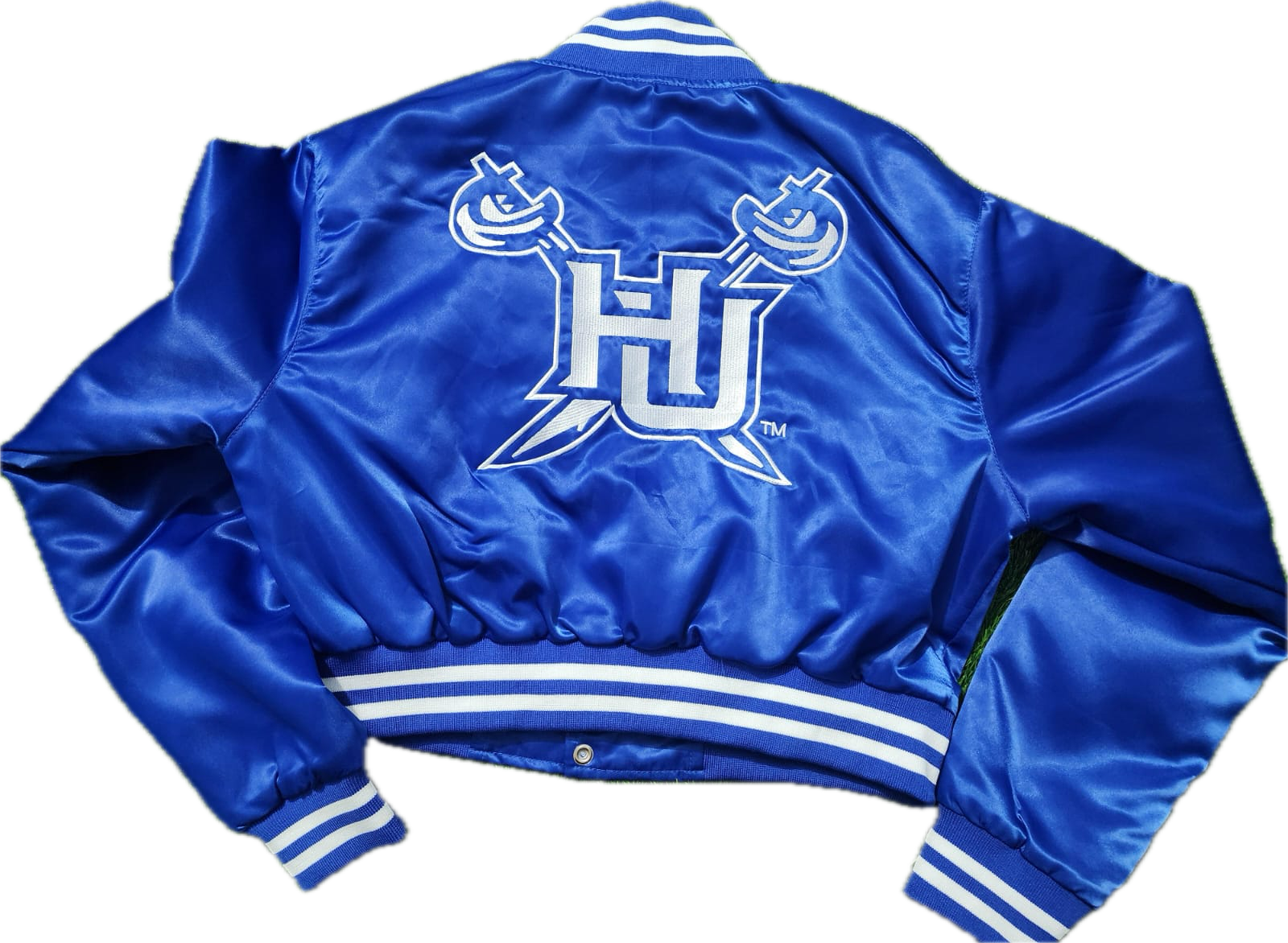 Crop Hampton Bomber Jacket