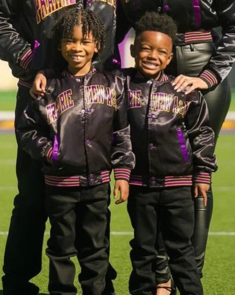 Baby Bomber Jacket: Prairie View A&M – Donecia's Crafts