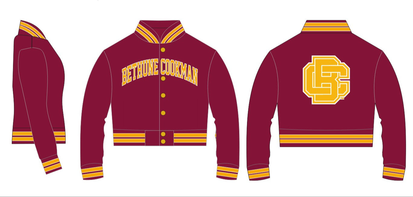 Baby  Bomber Jacket: Bethune Cookman University