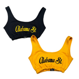 Alabama St. Fleece Bra