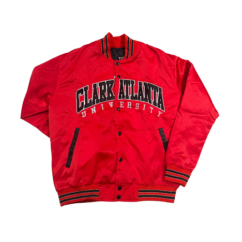 Clark Atlanta Bomber Jacket | Premium HBCU Satin Jacket | CAU