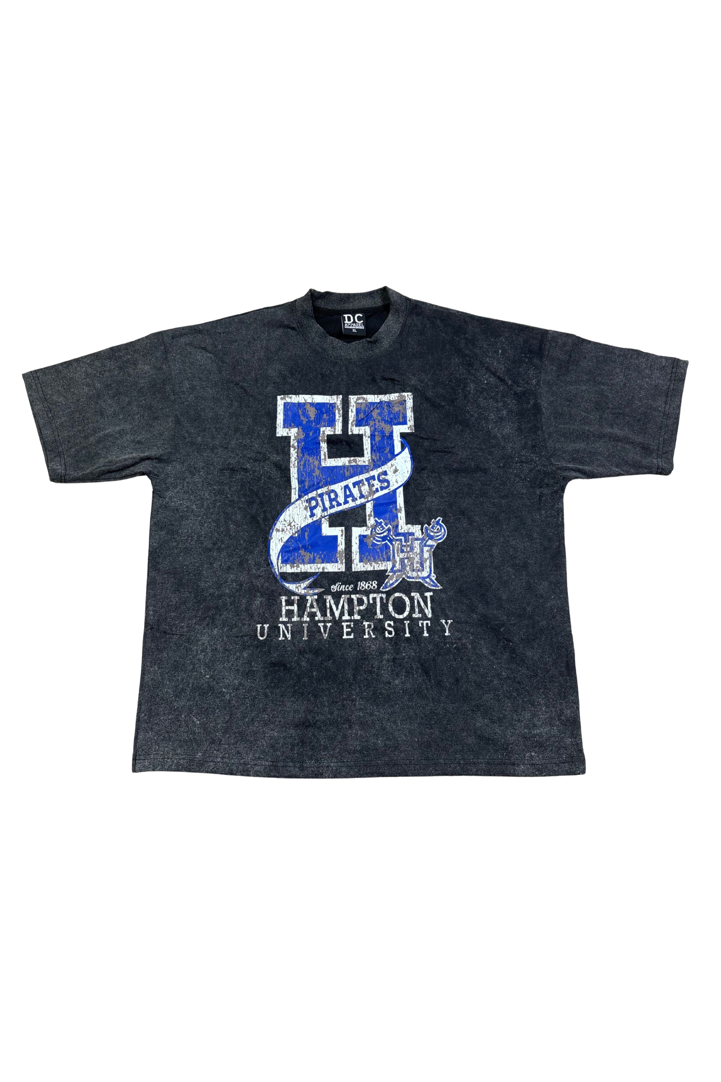 Hampton University Acid Wash T-Shirt