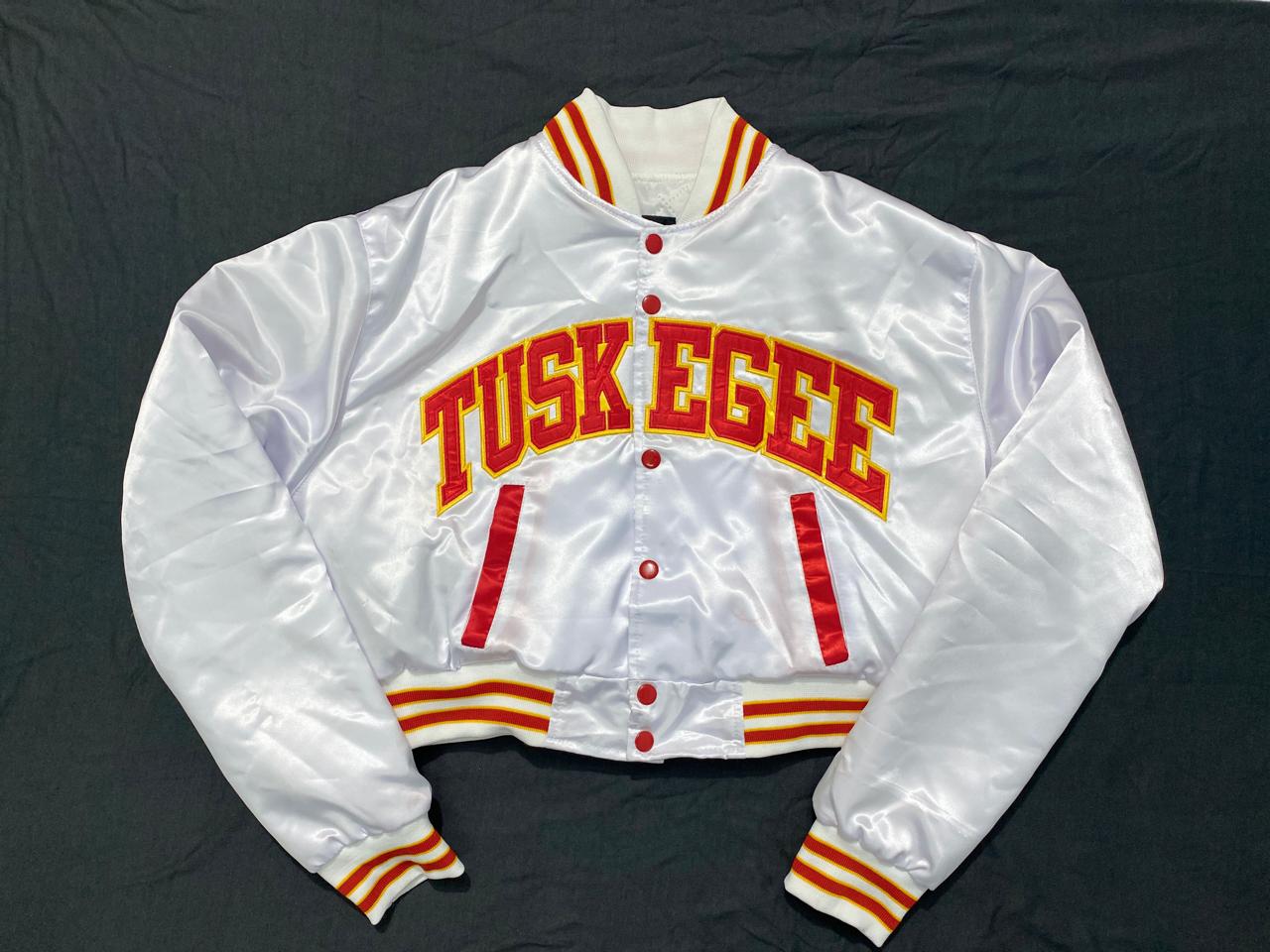 Crop Tuskegee Bomber Jacket