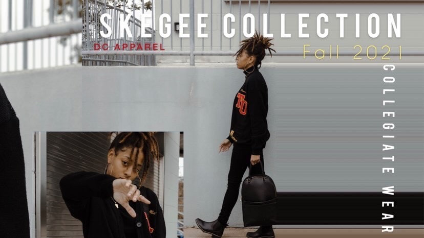 Varsity Sweater: Tuskegee (Black)