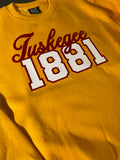 Tuskegee 1881 Suede Sweatshirt  Unisex