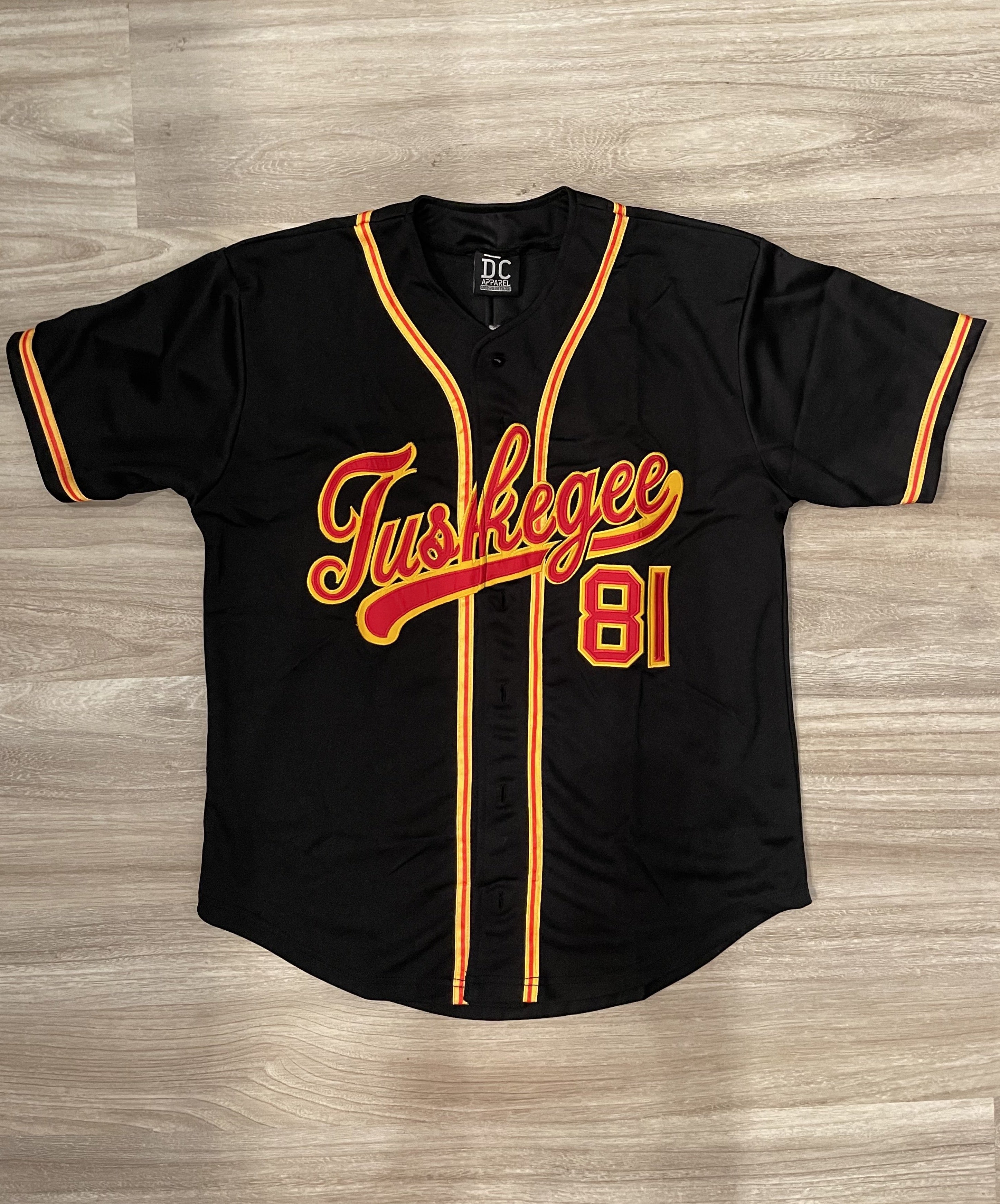 Tuskegee Golden Tigers Baseball Jersey