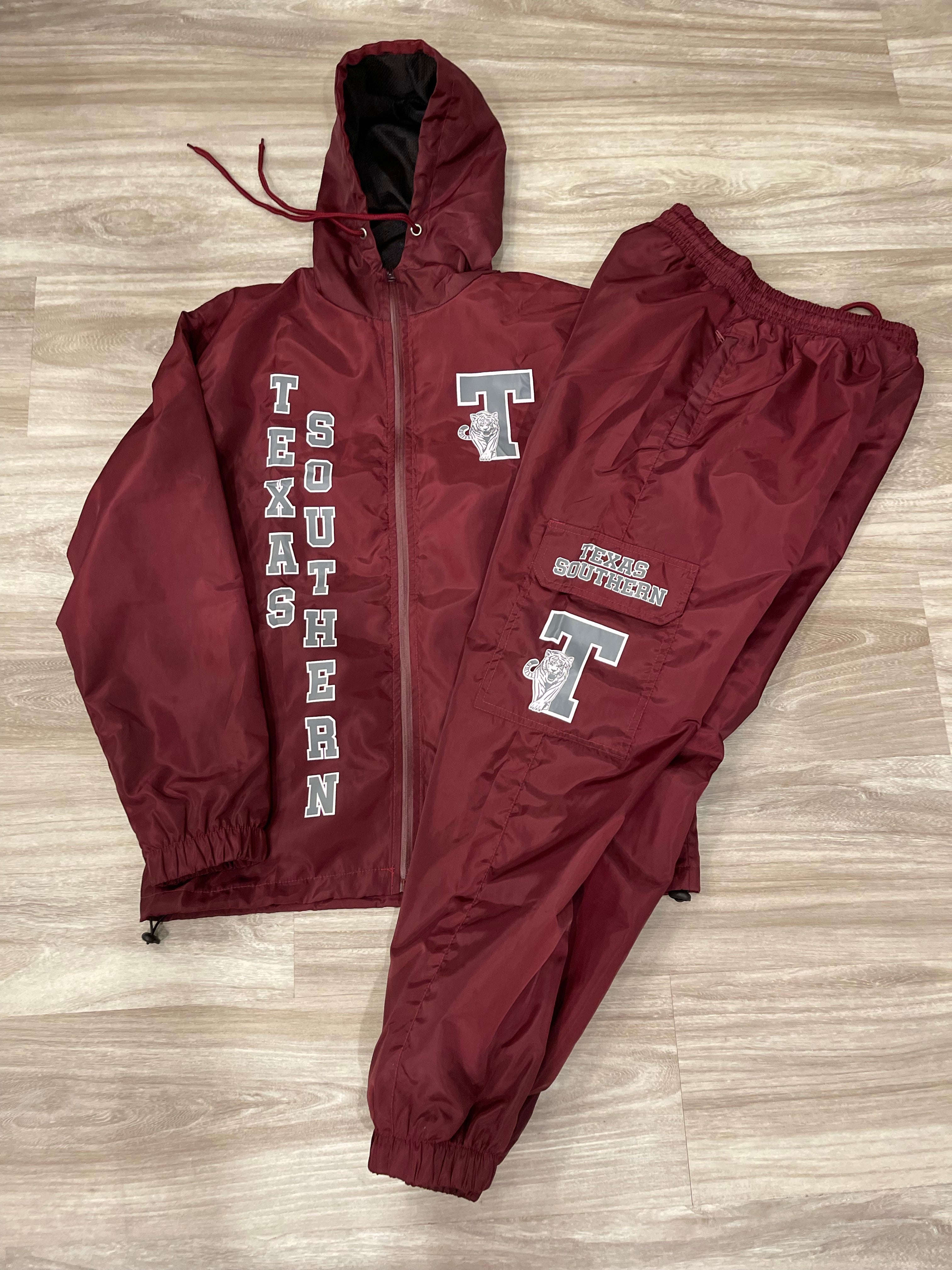 Varsity Windbreaker Joggers: Texas Southern