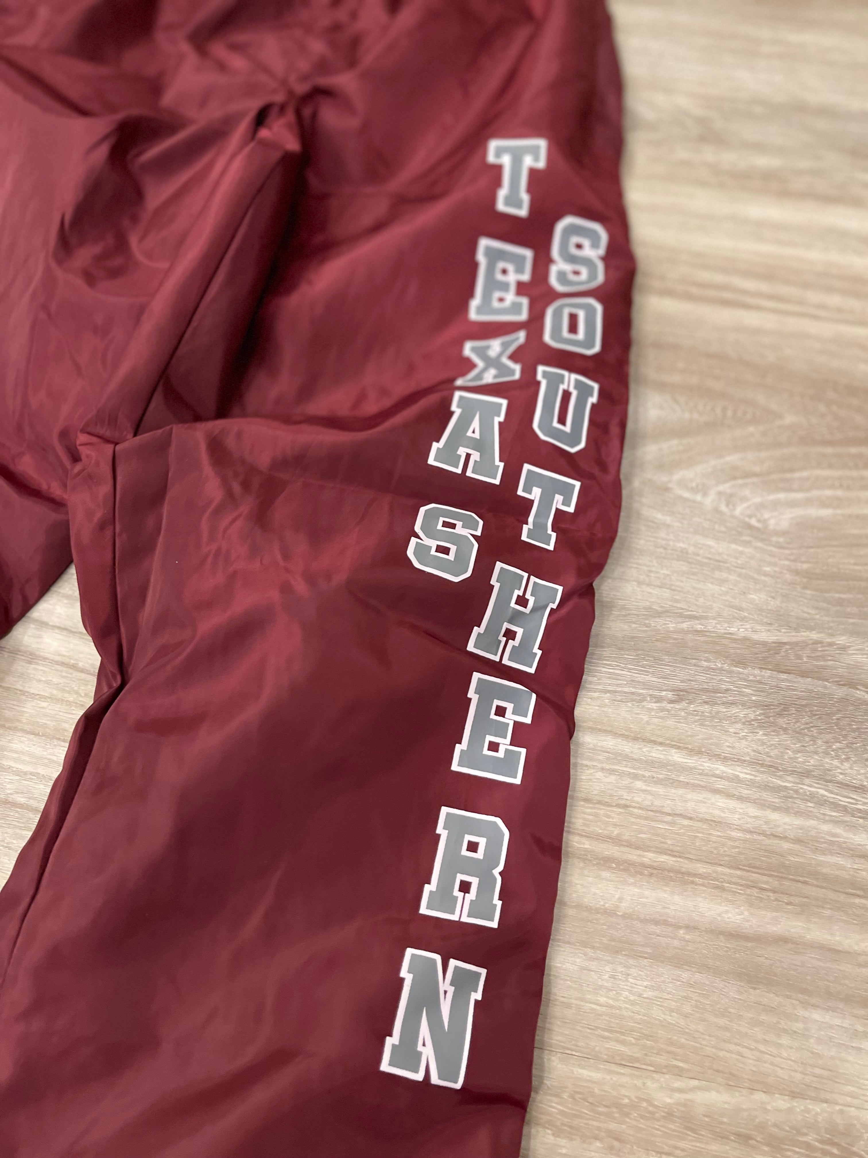 Varsity Windbreaker Joggers: Texas Southern
